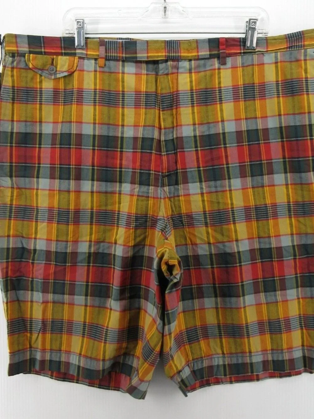 Polo Ralph Lauren Shorts 44 Tall Indian Madras Plaid Preppy Colorful